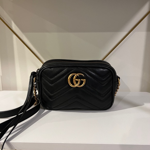 Gucci Handbags - Gucci Marmont mini Crossbody bag